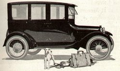 Dodge Brothers 4-Door Sedan, from a 1920 magazine advertisement