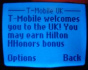T-Mobile UK welcomes a roaming Proximus subscriber to the UK.