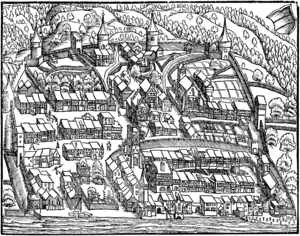 1548 view of Zug