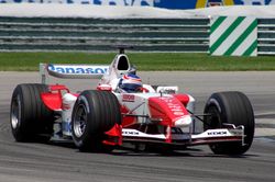 Panasonic is principal sponsor of the Toyota F1 team