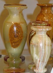 onyx vases