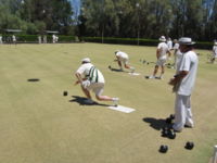 A bowls tournament in Berrigan, New South Wales, Australia.