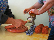 Ordinary sausage making