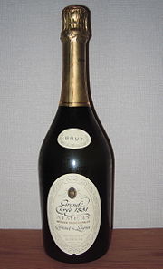 A bottle of Crémant de Limoux