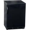 Summit CT66B 5.3 cu. ft. Compact Refrigerator with Adjustable Shelves and Manual Defrost Freezer: Black with Glass Shelves