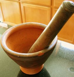 A Lao-style mortar and pestle.
