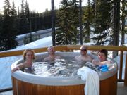 Hot tub at Big White Ski Resort