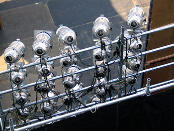 25 PAR can lighting instruments