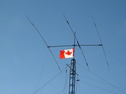 A yagi antenna