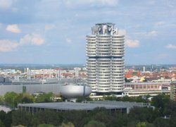 BMW Headquarters in Munich, Germany.