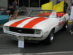1969 Chevrolet Camaro Indianapolis 500 Pace Car on display at the 2005 United States Grand Prix