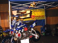 Minibikes can be made to look like miniature versions of big motocross bikes