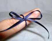  Prospective Memory: Tying ribbon or string around a finger is the iconic mnemonic device for remembering a particular thought, which one consciously trains oneself to associate with the string.