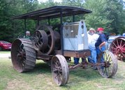 An International Harvester tractor built in 1920.