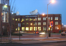 XM Satellite Radio headquarters in Washington, D.C., near the New York Avenue metro station.