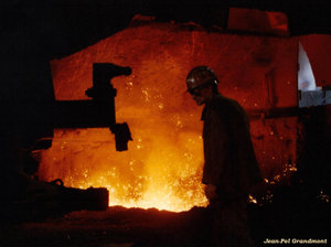 Worker in a Foundry.
