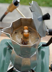 While coffee brewed in a Moka may appear similar to espresso, its texture and aroma differs distinctly