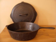 Cast iron pan