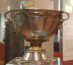 Derrynaflan Chalice, an 8th or 9th Century chalice, found in County Tipperary, Ireland