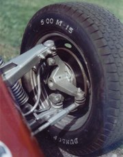On automobiles, disc brakes are often located within the wheel