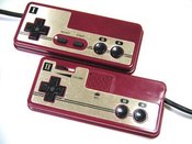 Famicom controllers were simple in design