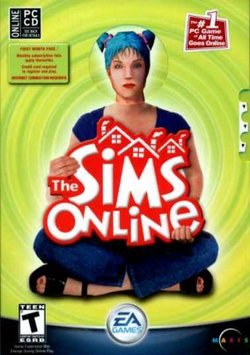 The Sims Online box art
